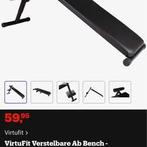 Trainingbank, buikspier training, Sport en Fitness, Ophalen, Nieuw, Benen, Krachtstation