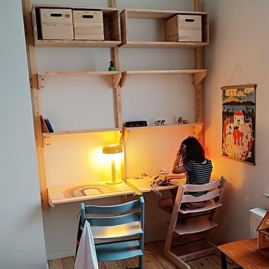 Etagères bureau enfant modulables - Astigarraga pin massif, Maison & Meubles, Armoires | Étagères, Comme neuf, Enlèvement