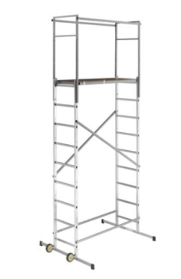 Hobbystelling extra hoog, Bricolage & Construction, Échafaudages, Comme neuf, Échafaudage de façade, 2 à 5 mètres, Enlèvement