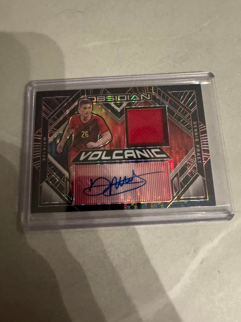 Obsidian Volcanic patch + auto Dennis Praet 05/44, Ophalen of Verzenden, Zo goed als nieuw