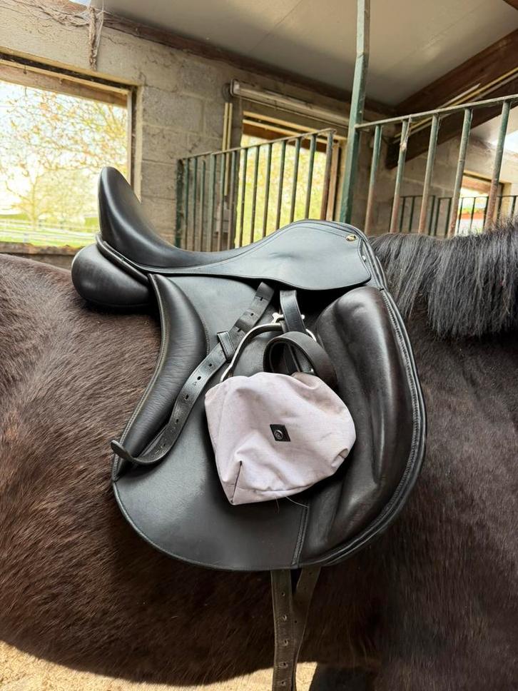 Zaldi dressuurzadel, Dieren en Toebehoren, Paarden en Pony's | Zadels, Zo goed als nieuw, Dressuur, Ophalen