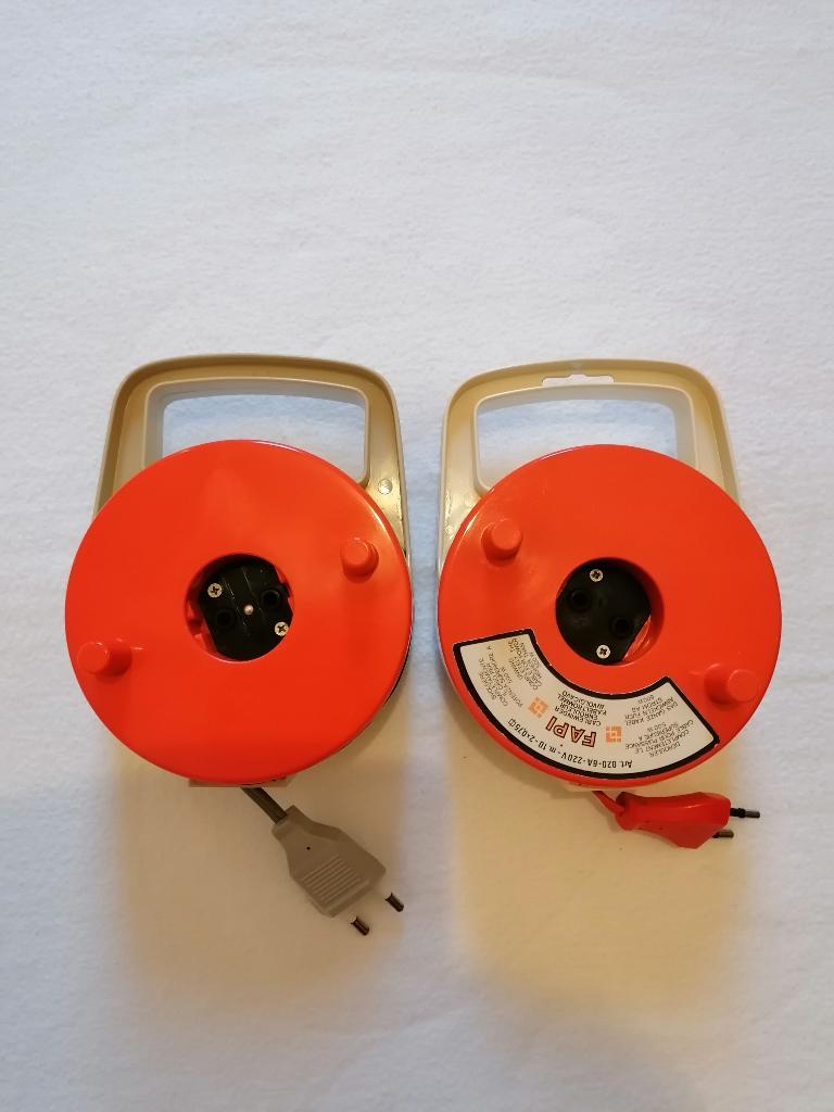 Rallonge électrique à enrouleur, Bricolage & Construction, Électricité & Câbles, Utilisé, Autres types, Enlèvement ou Envoi