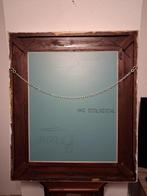 Spiegel in geverfd massief kersenhout | St. Neocl. Louis XVI, Huis en Inrichting, Woonaccessoires | Spiegels, Ophalen, Gebruikt