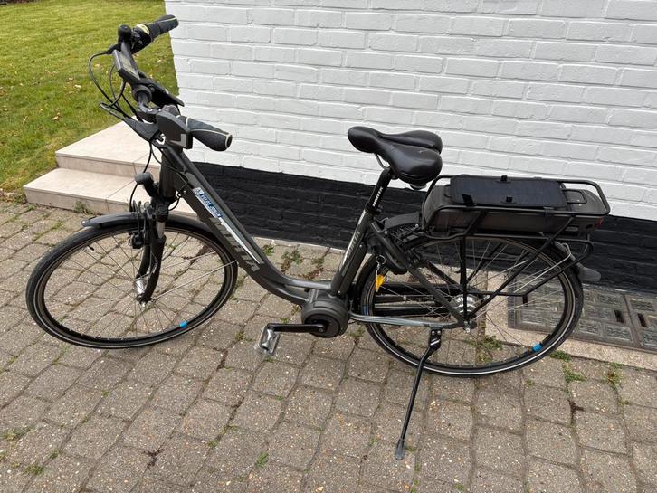 Elektrische fiets Norta middenmoter, Fietsen en Brommers, Elektrische fietsen, Gebruikt, 50 km per accu of meer, Ophalen