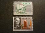 Malta/Malte 1971 Mi 420/421* Spoor plakker/Trace charnière, Verzenden, Malta