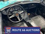 MG MGB Cabriolet | 1972 | Route 66 Auctions, Auto's, Zwart, Bedrijf, Handgeschakeld, Overige carrosserie