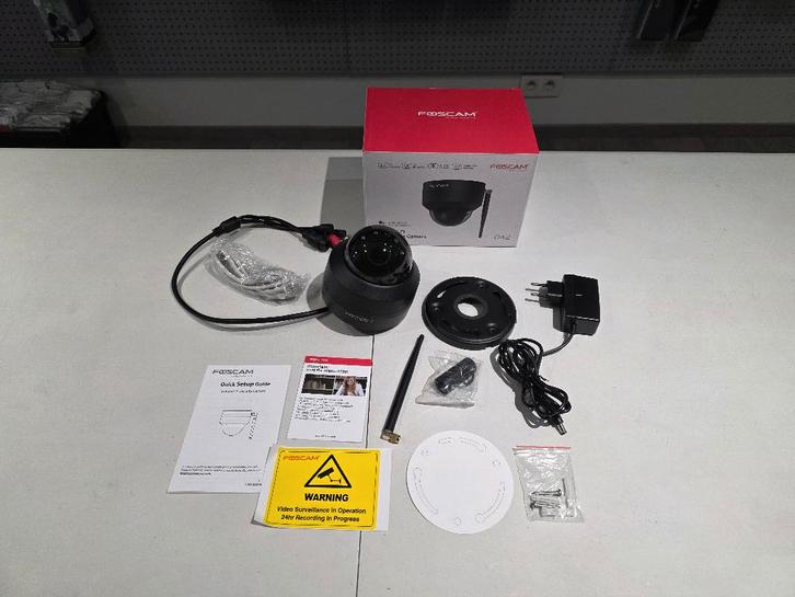 Caméra de surveillance Foscam D4Z QHD Wi-Fi PTZ – État imp., TV, Hi-fi & Vidéo, Caméras de surveillance, Comme neuf, Caméra d'intérieur