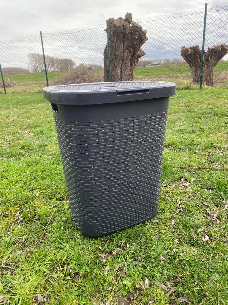 Bath Clip Wasmand 50L Zwart/Antraciet, Ophalen, Gebruikt, Zwart, Overige typen