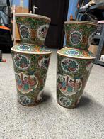 Vintage Japanse Porseleinen Vaas - Meiji-periode Stijl, Antiek en Kunst, Ophalen