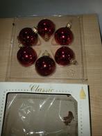 kerstballen rood, Ophalen of Verzenden, Zo goed als nieuw