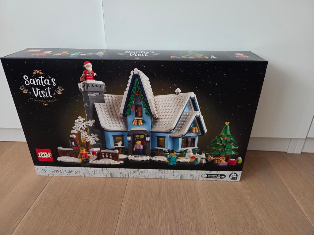 Lego winter santa's visit 10293 bezoek van de kerstman, Lego, Nieuw, Ophalen of Verzenden, Compleet