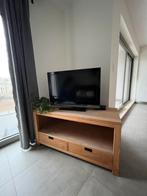 Tv meuble - teak - meuble televiseur, Teck, Moins de 100 cm, Comme neuf, 100 à 150 cm