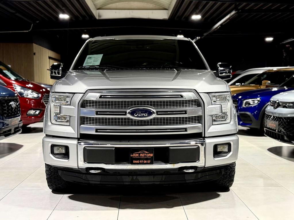 Ford USA F-150 3.5 EcoBOOST 370cv PLATINIUM LPG PANO CAMERA, Cuir, Argent ou Gris, Achat, Entreprise