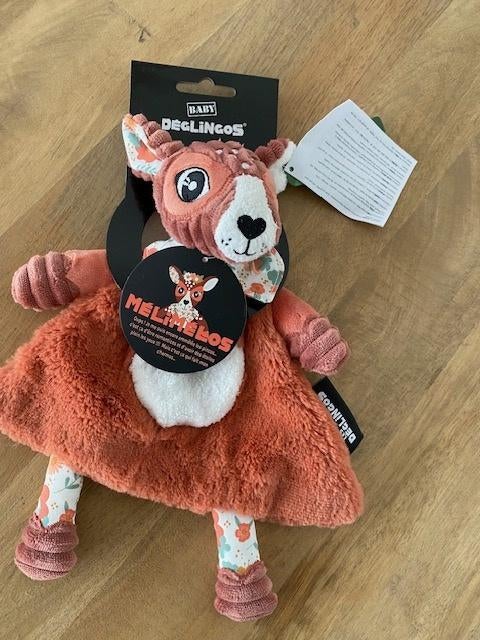 knuffeldoekje Hert, Enfants & Bébés, Jouets | Peluches, Neuf, Avec étiquette, Doudou, Overige karakters