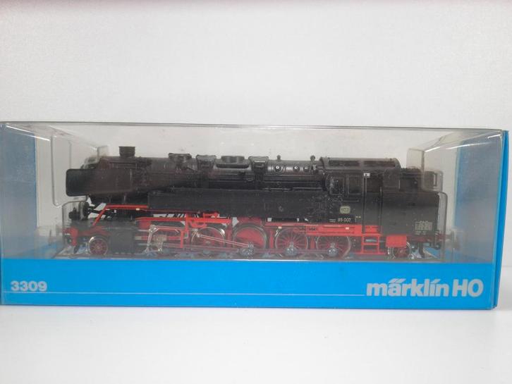 Marklin 3309 tenderlocomotief BR 85 DB, Hobby en Vrije tijd, Modeltreinen | H0, Zo goed als nieuw, Locomotief, Wisselstroom, Märklin