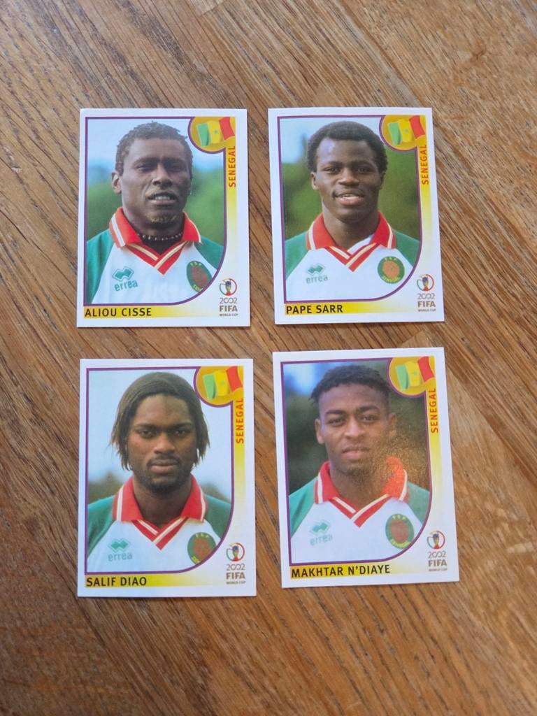 Coupe du monde de Panini 2002 au Sénégal, Enlèvement ou Envoi