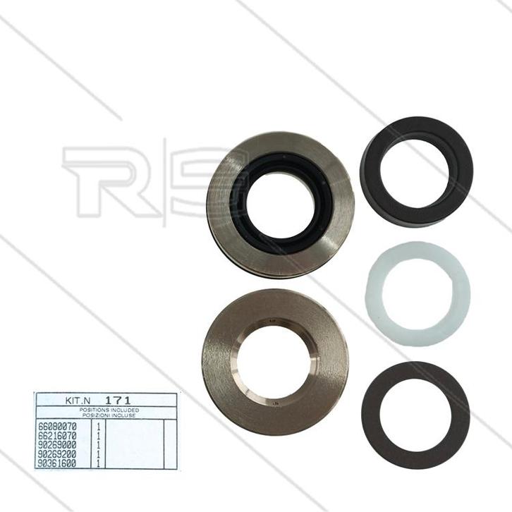 Complete Afdichtingsset 20mm Voor Plunjer Serie 66, Auto diversen, Overige Auto diversen, Verzenden