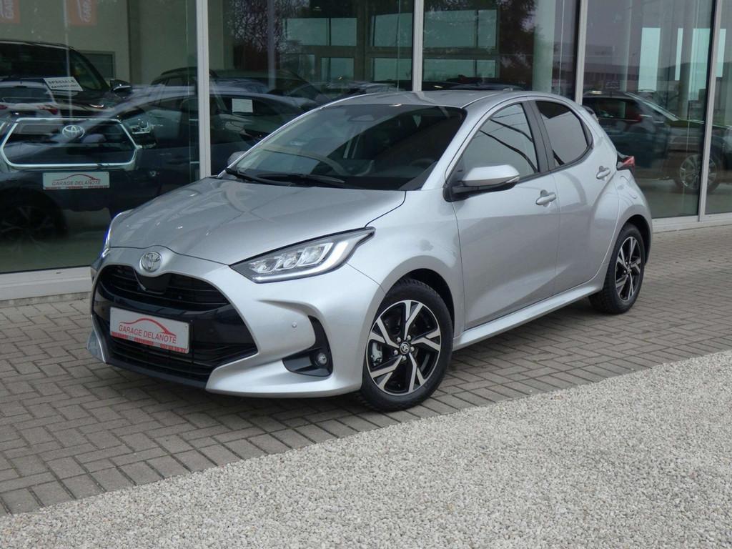 Toyota Yaris Hybrid ICONIC +Parkeersensoren V&A +GROOT SCHER, Neuf, Argent ou Gris, Achat, Entreprise