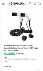 Laadkabel porsche panamera 2018 spiraal type 2, Auto diversen, Laadpalen, Ophalen, Zo goed als nieuw, Laadkabel