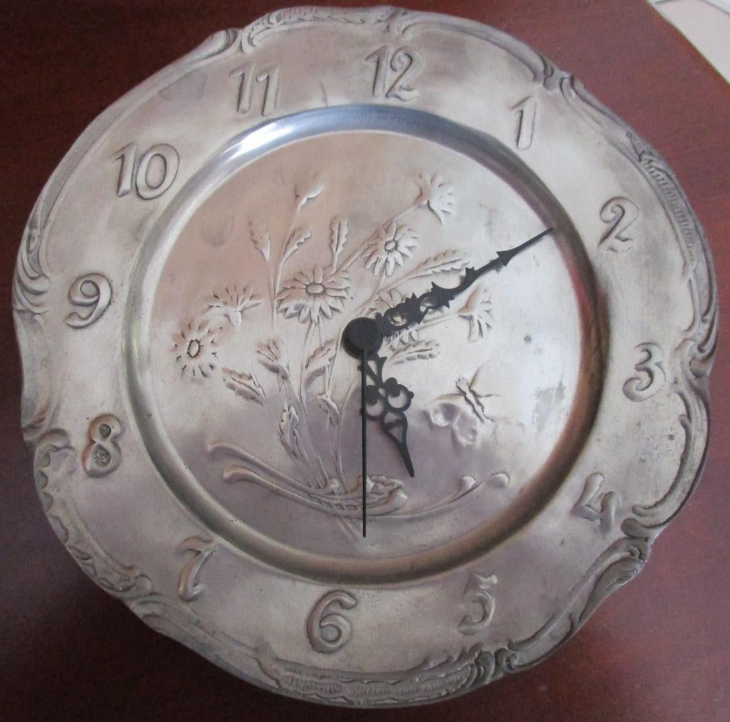 tinnen klok, Antiek en Kunst, Antiek | Tin, Ophalen