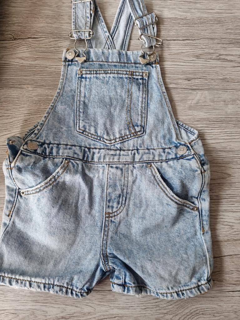 2x salopet maat 80, Kinderen en Baby's, Babykleding | Maat 80, Ophalen