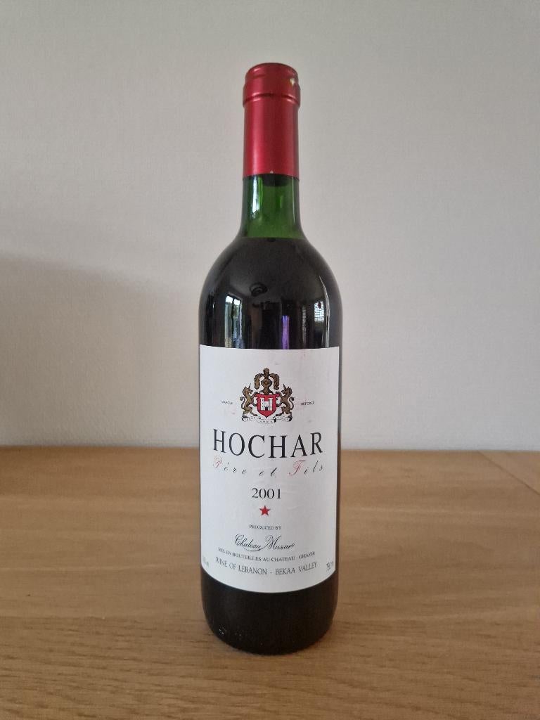 Château Musar - Hochar Père et Fils - 2001 - Liban - 75 cl, Collections, Vins, Neuf, Autres régions, Enlèvement ou Envoi, Pleine