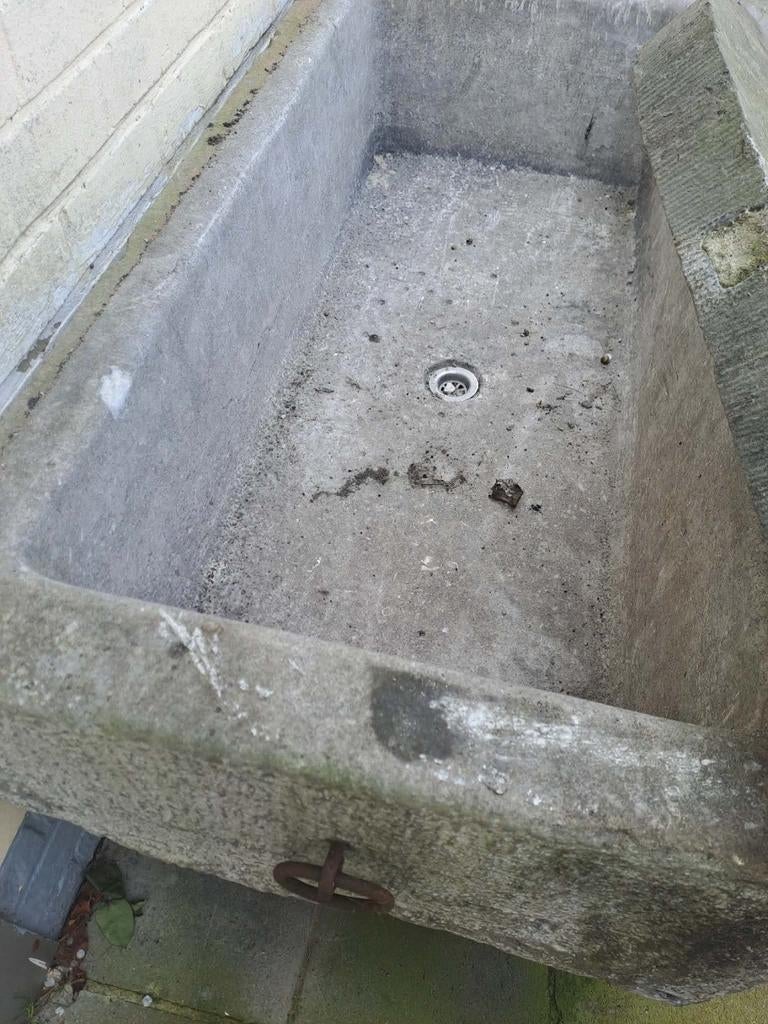 Abreuvoir en pierre bleu, Animaux & Accessoires, Nourriture & Abreuvoirs pour chats, Enlèvement