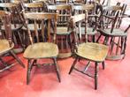 40 houten stoelen – café / western stijl, Ophalen, Gebruikt, Bruin, Hout