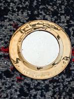 Vintage spiegeltje, Antiek en Kunst, Ophalen of Verzenden, Rond