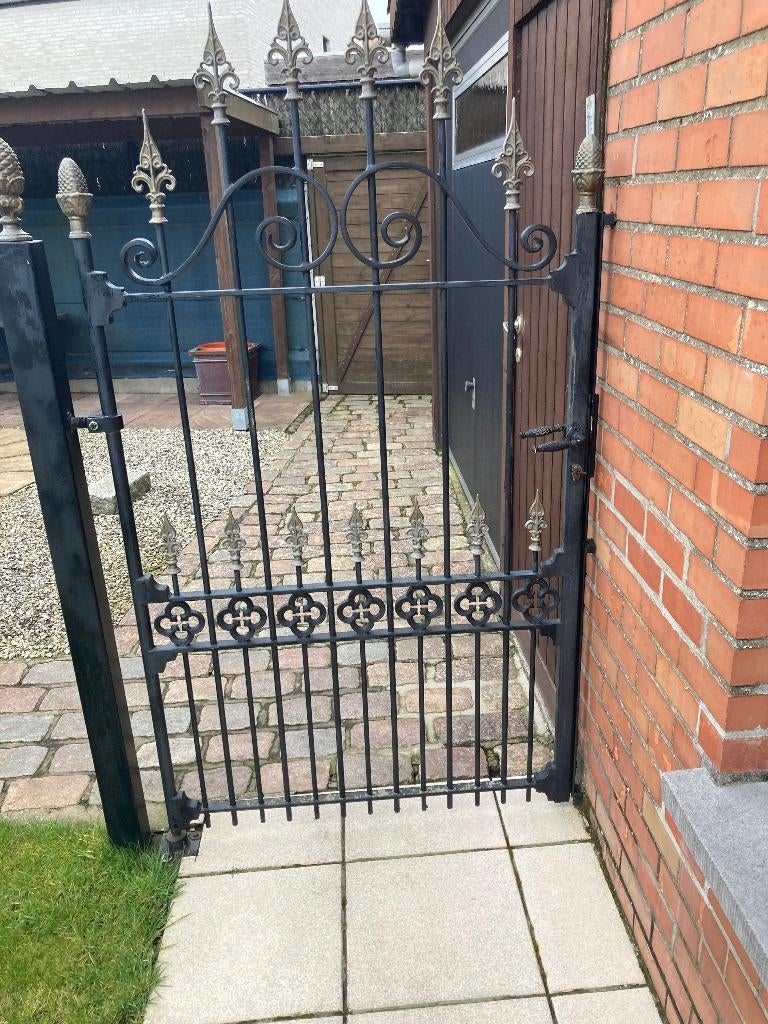 poort, Ophalen, 100 tot 150 cm, Zo goed als nieuw, Draaipoort