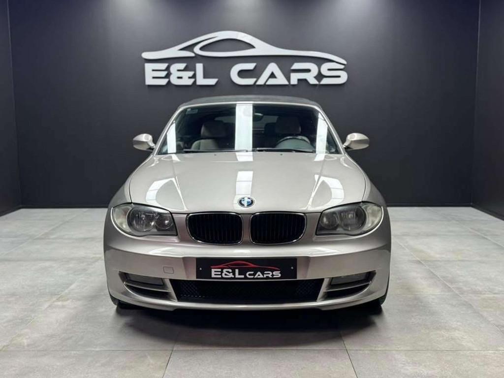BMW 1 Serie 120 120i cabriolet *12 mois de garantie*, Autos, Cuir, Argent ou Gris, Achat, Entreprise