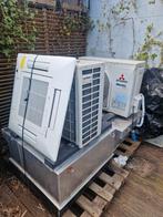 2x Air conditionné Mitsubishi 3kW, Enlèvement, Utilisé, Climatisation murale, Télécommande