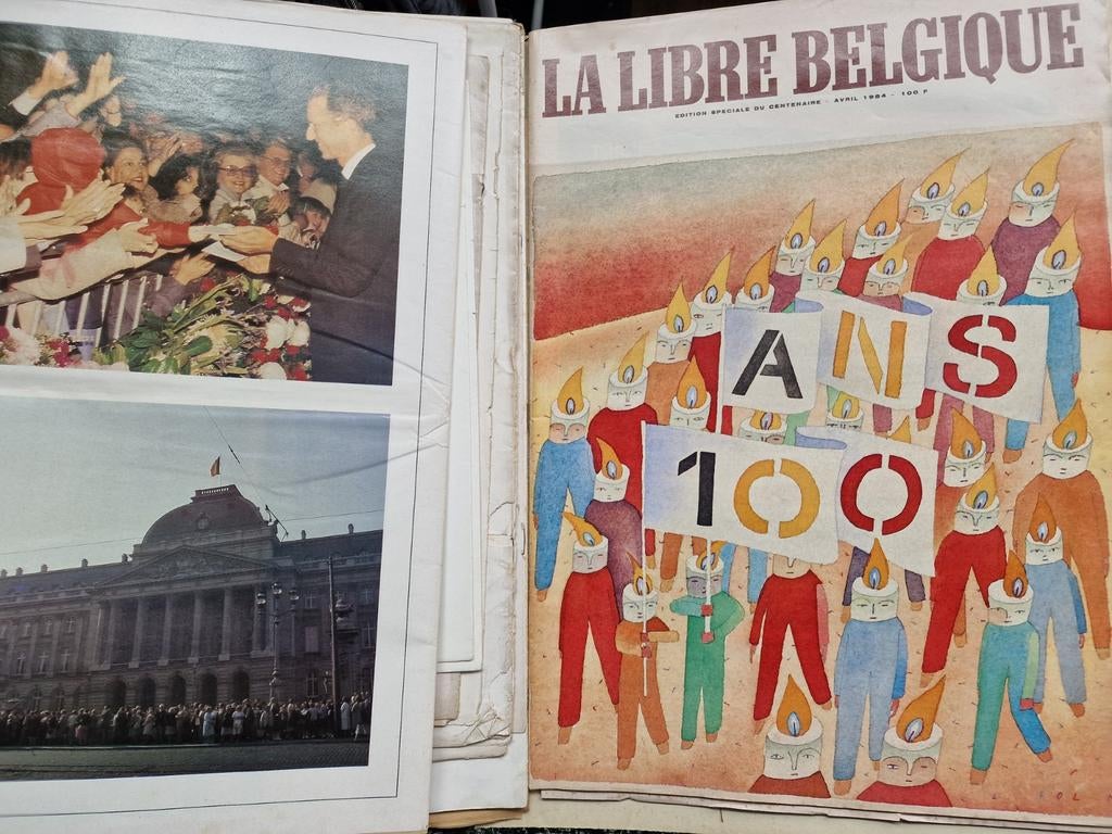 Journaux et revues du 20e siècle., Collections, Revues, Journaux & Coupures, Enlèvement