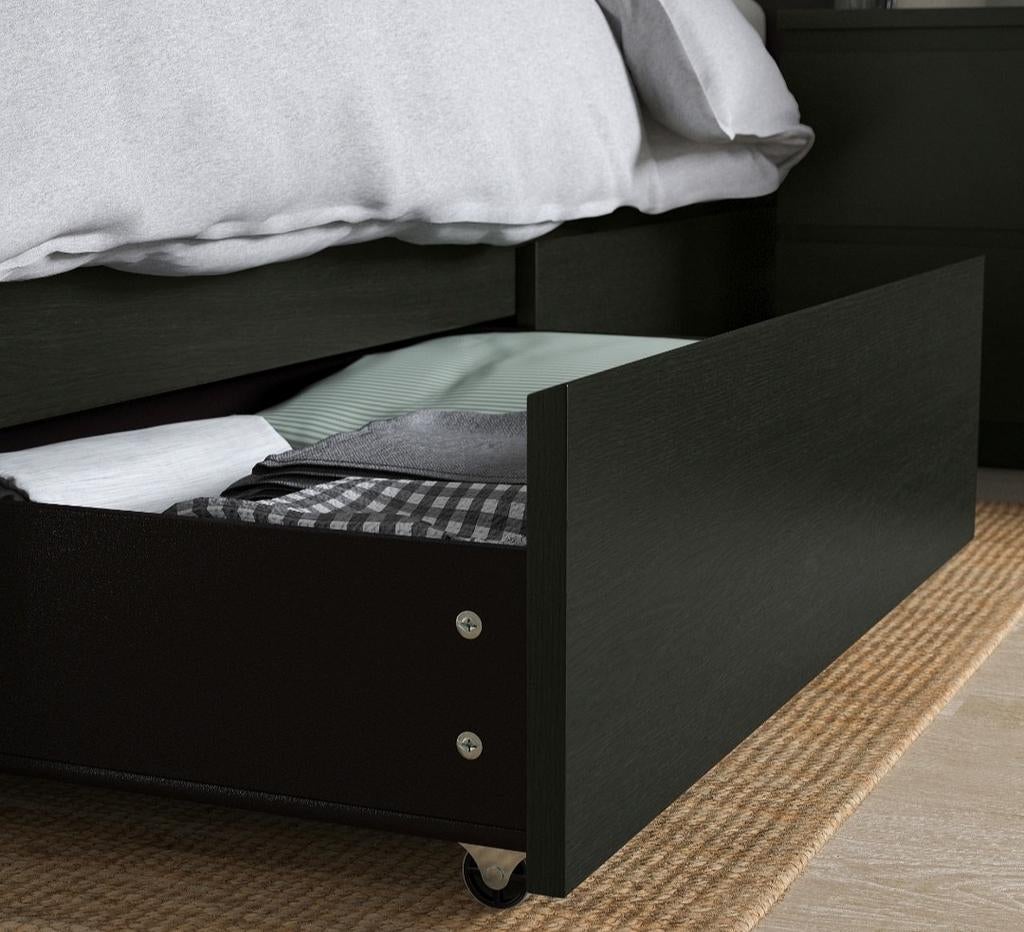 4 Bedlades op wieltjes. Opbergschuiven voor onder bed., Huis en Inrichting, Slaapkamer | Bedden, Ophalen