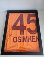 Gesigneerd Victor Osimhen Galatasaray shirt met kader, Verzamelen, Verzenden, Zo goed als nieuw, Shirt
