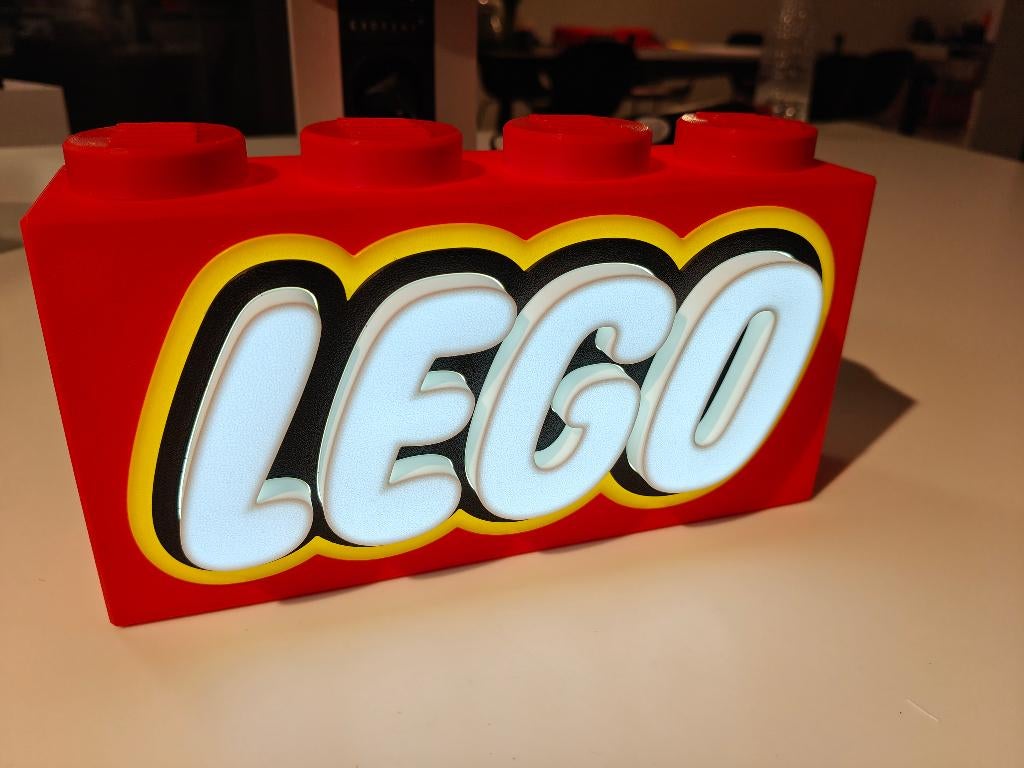 Lego lichtbox LED, Maison & Meubles, Accessoires pour la Maison | Tableaux à écrire & Proverbes, Enlèvement ou Envoi, Neuf