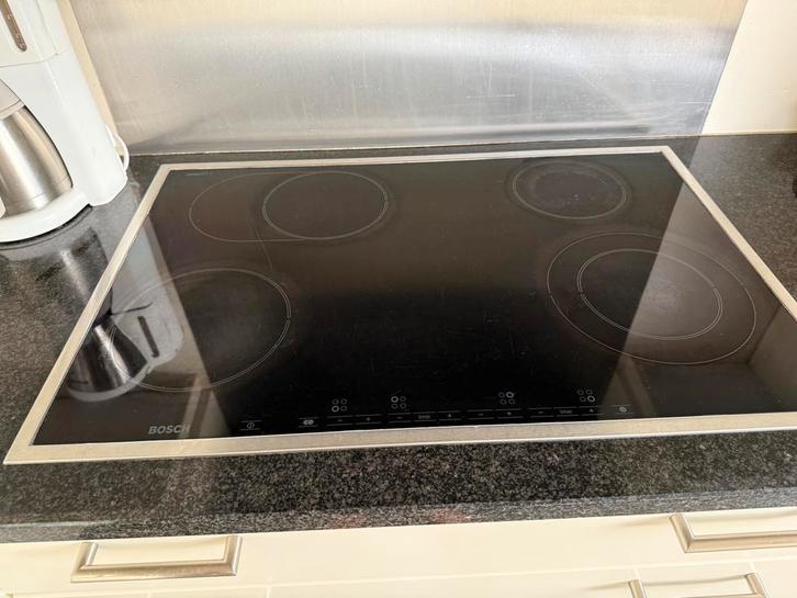 Vitrokeramische kookplaat Bosch, Elektronische apparatuur, Kookplaten, Gebruikt, Ophalen