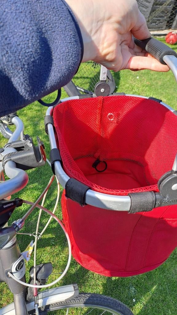 Afneembare fietsmand stuur Reisenthel, Ophalen, Gebruikt, Stuurbevestiging, Reisenthel