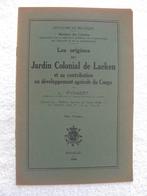 Koloniale tuinen Belgisch Congo - Laeken Eala — Pynaert 1945, Ophalen of Verzenden