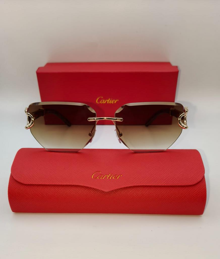 Cartier zonnebril Diamond cut, Ophalen of Verzenden, Nieuw, Zonnebril