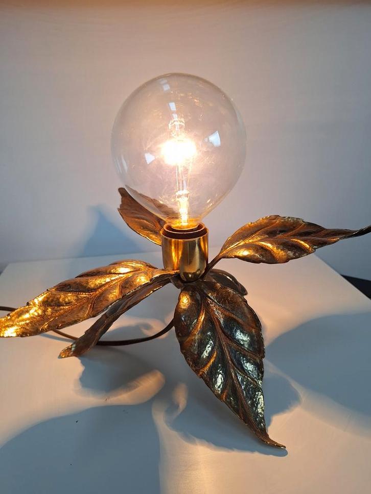 Vintage tafellamp - Flowerlamp, Antiek en Kunst, Antiek | Verlichting, Ophalen