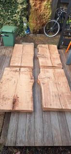 Dessus de table basse en tronc de chêne massif., Bricolage & Construction, Bois & Planches, Enlèvement, Chêne, Planche