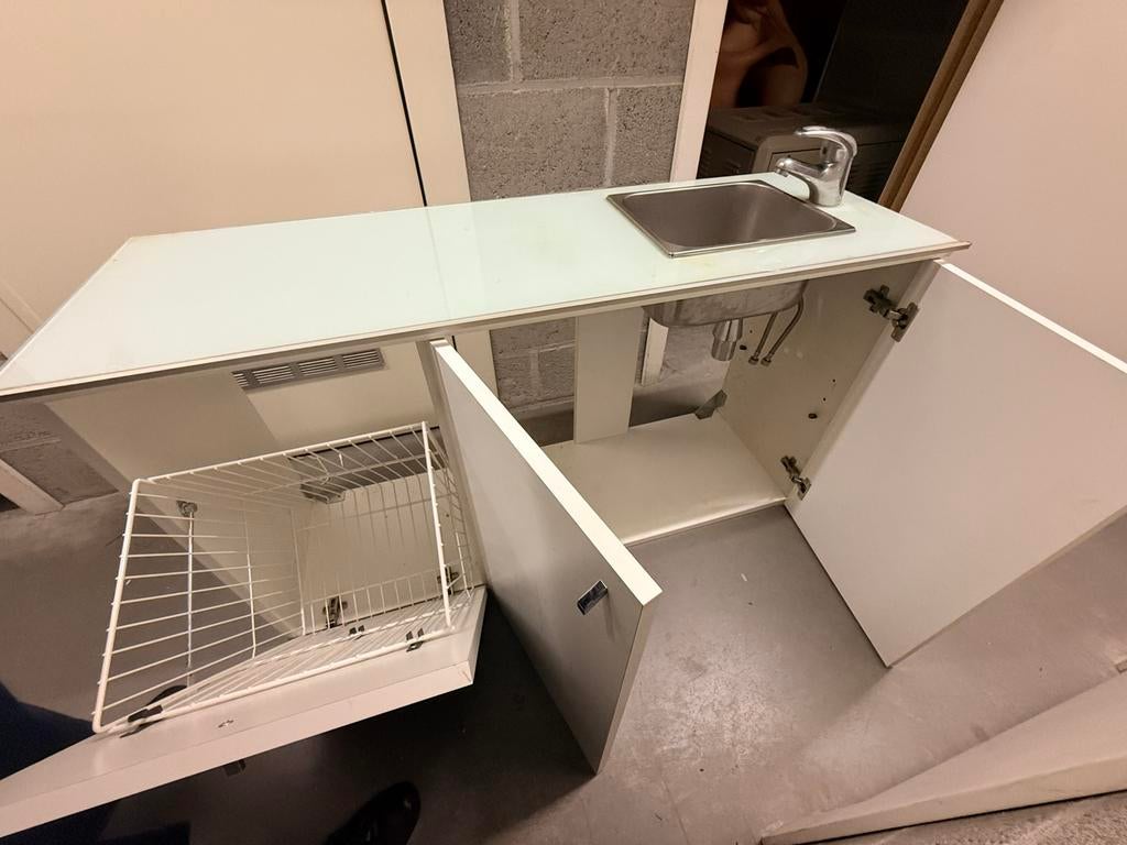 Meuble evier professionnel, Enlèvement, Comme neuf