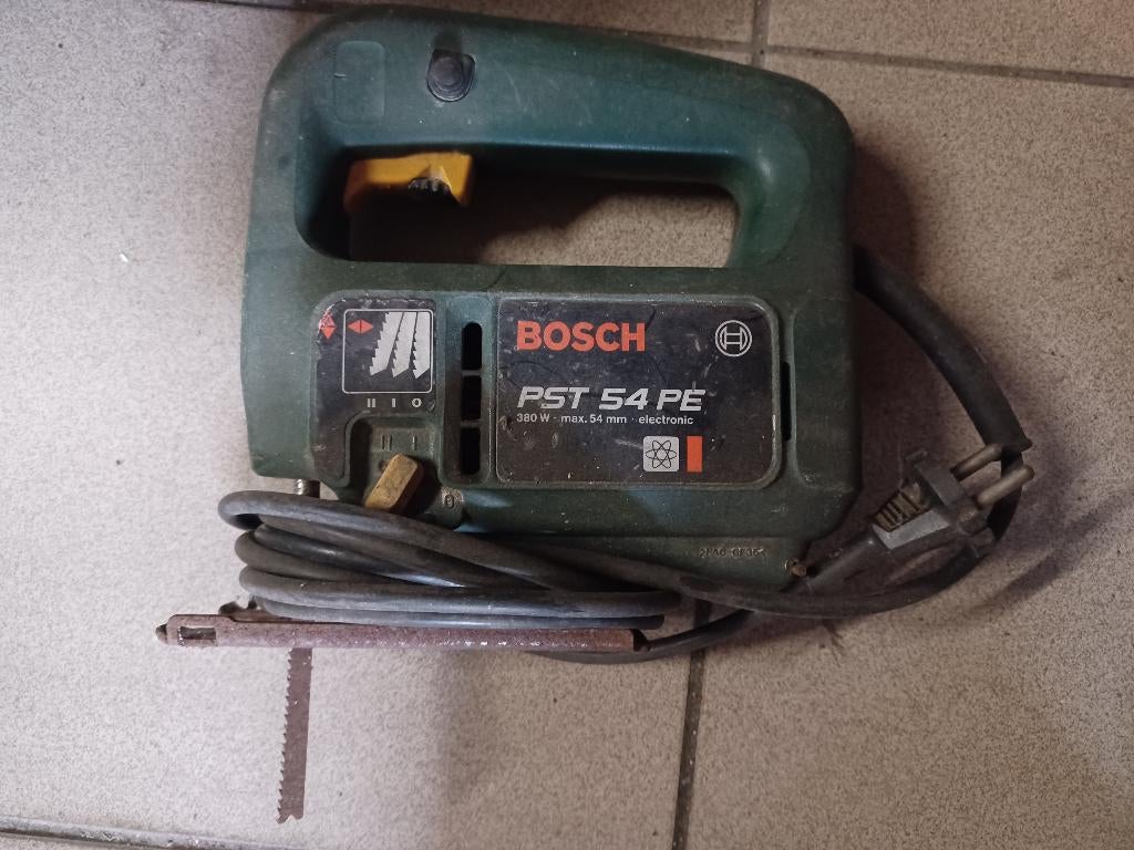 Bosch PST 54 PE decoupeerzaag, Ophalen, Gebruikt, Minder dan 600 watt, Decoupeerzaag