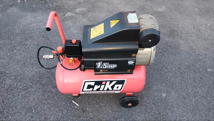Luchtcompressor CriKo 1,5 PK, Bricolage & Construction, Compresseurs, Enlèvement