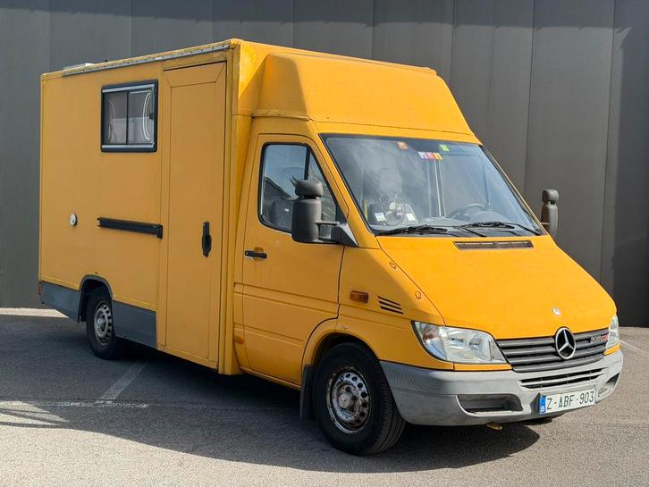 Mercrdes sprinter , automaat , weinig km, Caravans en Kamperen, Mobilhomes, Bedrijf, Mercedes, Diesel, Automaat, Boiler, Ophalen