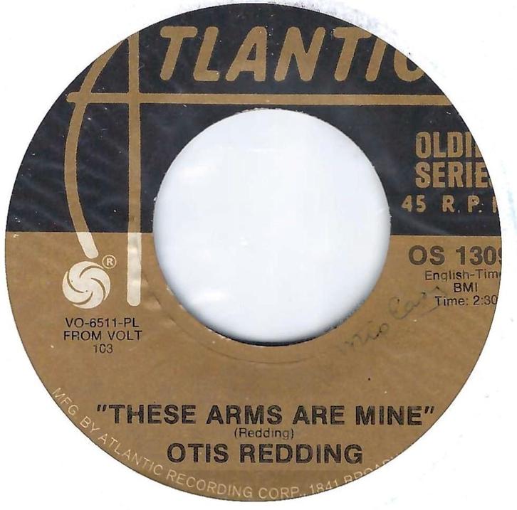 Northern soul 45: Otis Redding "These arms are mine", Cd's en Dvd's, Vinyl Singles, Gebruikt, Single, R&B en Soul, 7 inch, Ophalen of Verzenden