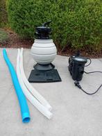 Filterpomp voor zwembad (glasvezels), Ophalen, Gebruikt, Filter