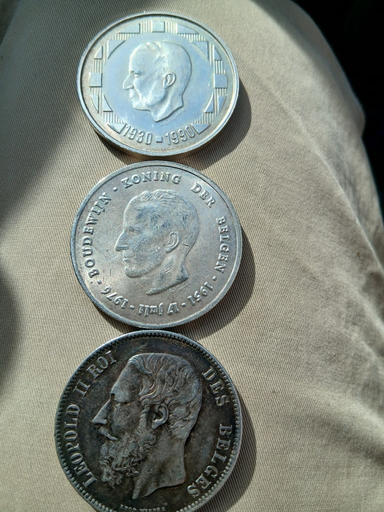 Pièce de monnaie ancienne belge