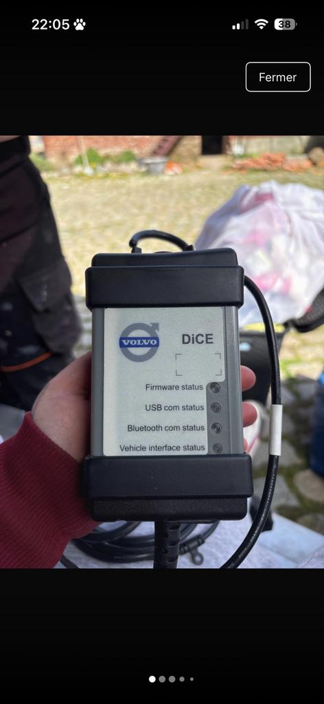 Diagnostic voiture, Enlèvement, Comme neuf